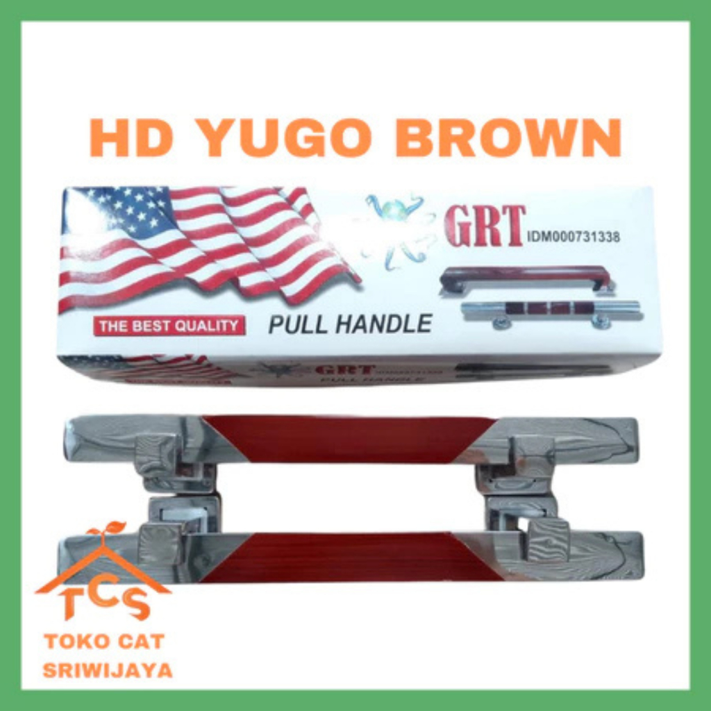 TARIKAN PEGANGAN PINTU BULAT RUMAH MINIMALIS KOTAK COKLAT