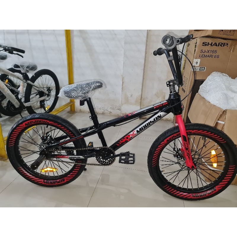 Sepeda BMX 20 inch MORISON BY PACIFIC ( REM CAKRAM ) ( BAN JUMBO 3.0 )