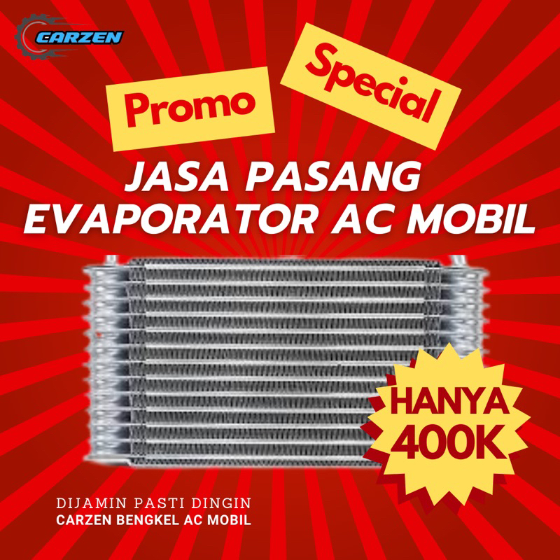 PROMO PASANG EVAPORATOR AC MOBIL DIJAMIN DINGIN