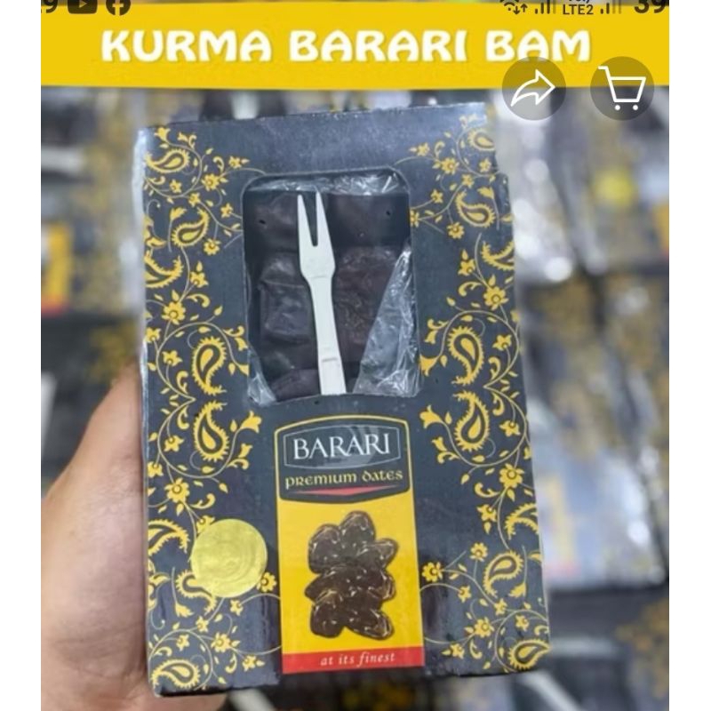 

Kurma bam barari premium dates hologram original 600gr