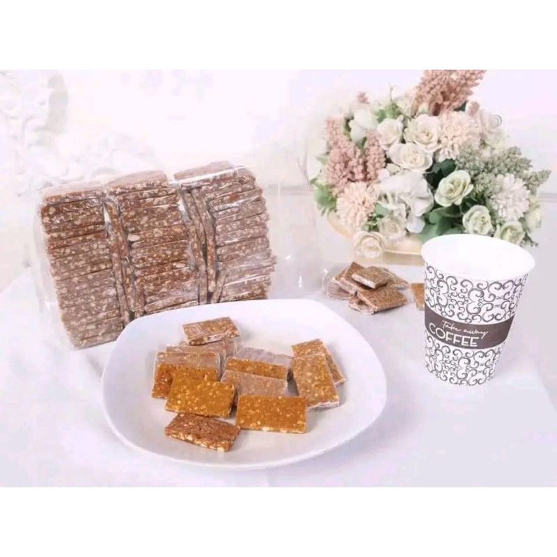 

ting ting kacang termurah 1pack 500g RASA SULTAN (±50biji) 30rb untuk 1pack nya