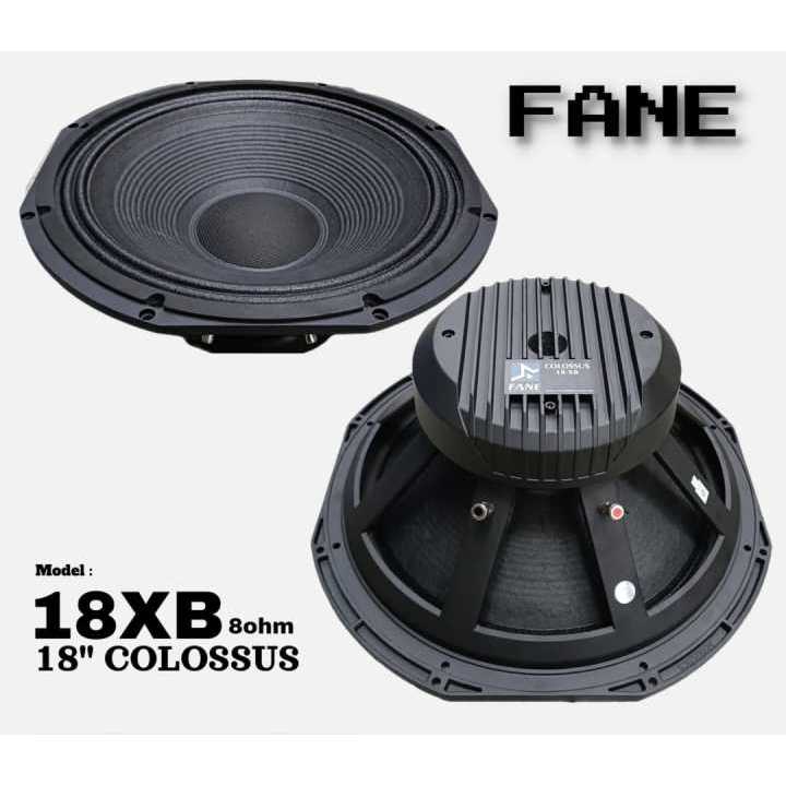 COMPONENT SPEAKER FANE COLOSSUS 18XB 18 INCH ORIGINAL / SPEAKER KOMPONEN 18 INCH / KOMPONEN SPEAKER 