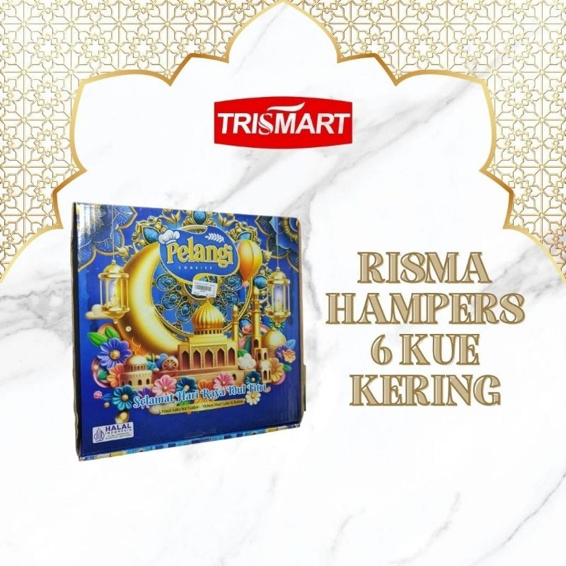 

RISMA PAKET HAMPERS PREMIUM 6 KUE KERING PAKET LEBARAN IDUL FITRI