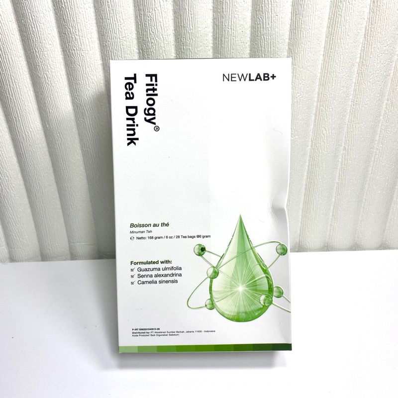 

New | Newlab - fitlogy tea drink (teh hijau herbal)