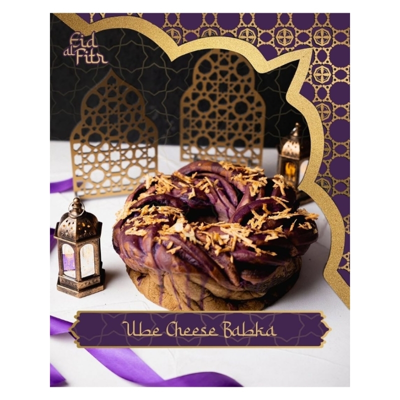 

Hampers Ramadhan Ube Cheese Babka MIDNIGHT BAKER