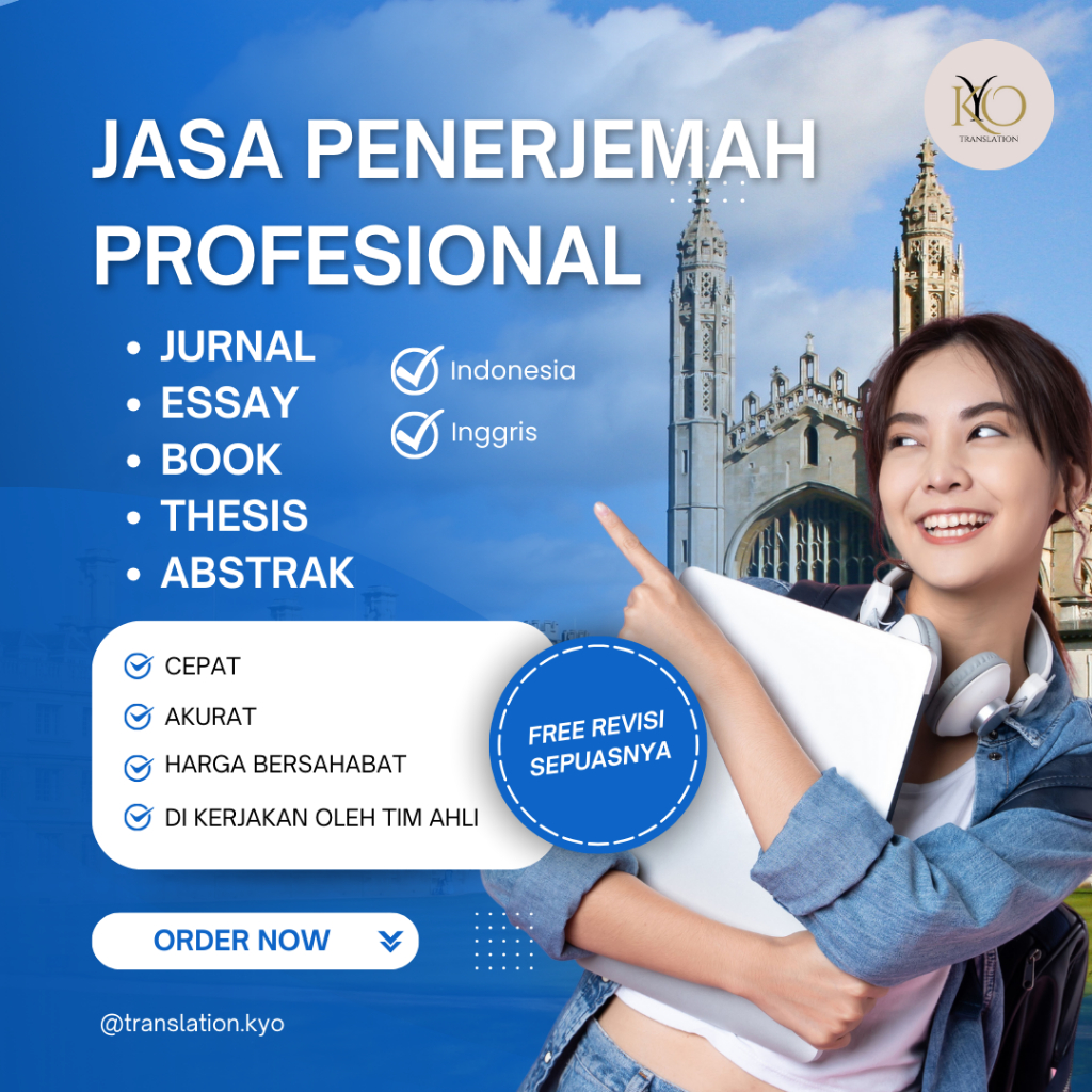JASA TRANSLATE JURNAL THESIS BOOK ESSAY ABSTRAK | INDONESIA INGGRIS