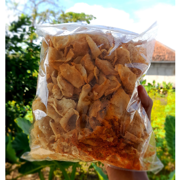 

Keripik Kerang Kriwil Si Kipli Pedas Gurih 250 G