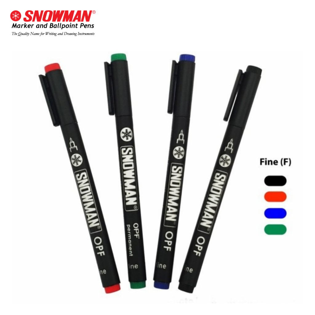 

Spidol Pen Permanent Snowman OPF - 1Pcs