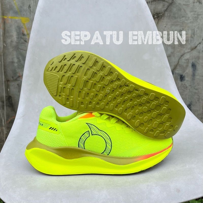 Sepatu Ortus Pria Hijau Stabilo Ortuseight Hyperdrive 2.0 Sepatu Ortuz Cowok Hyperfuse 2.0 Running S