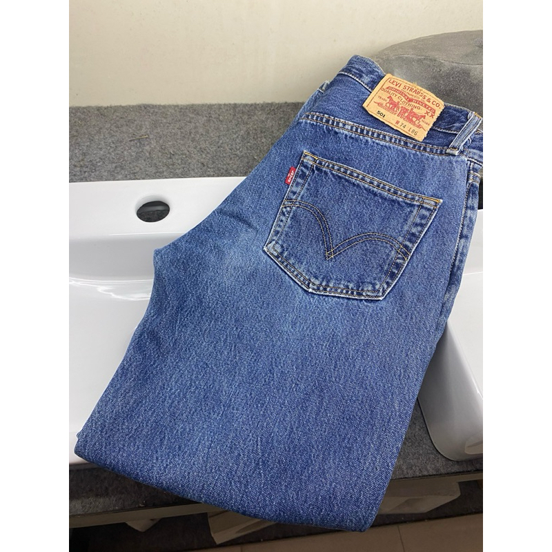 celana levis 501 original vintage preloved