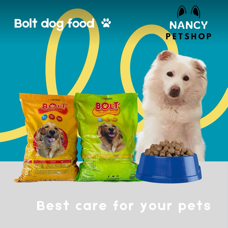 Bolt Dog Food 800gr / Bolt Dog Food 1 kg / Nancy Petshop