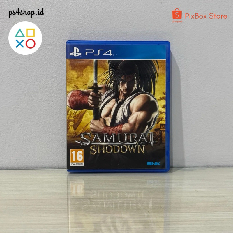 BD KASET SAMURAI SHOWDOWN PS4 SECOND BEKAS GAME FIGHTING SAMURAI JEPANG PLAYSTATION