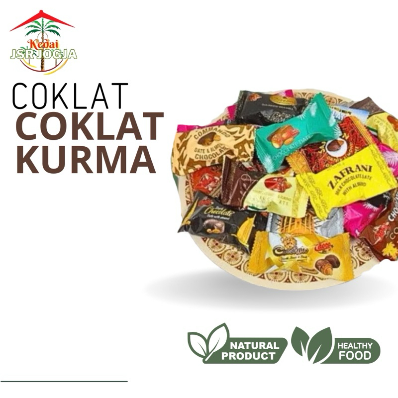 

Coklat Kurma Chocolate Date With Almond 500 GR