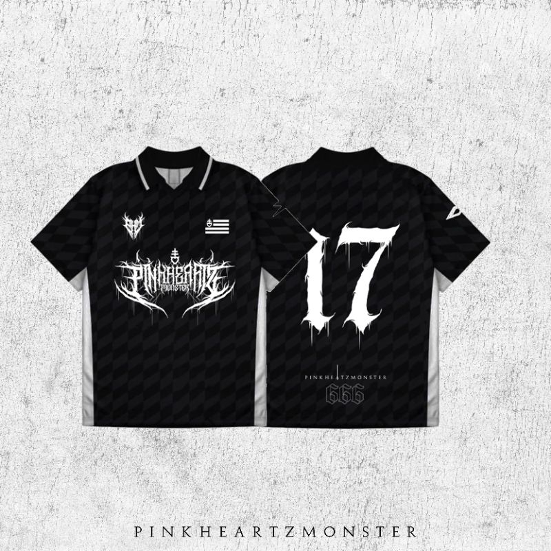 JERSEY PINKHEARTZ MONSTER Jersey Olahraga,Jersey Bola,Jersey Gaul,Jersey Metal