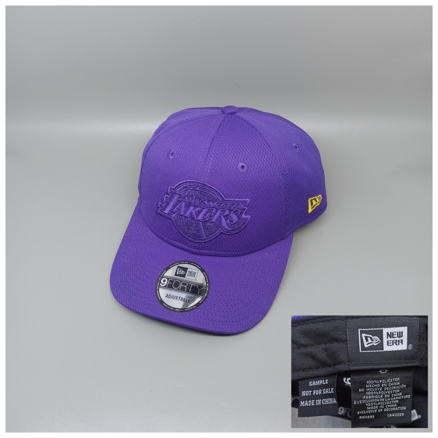 Topi New Era NBA Lakers Cap Sample Second Preloved Original 049