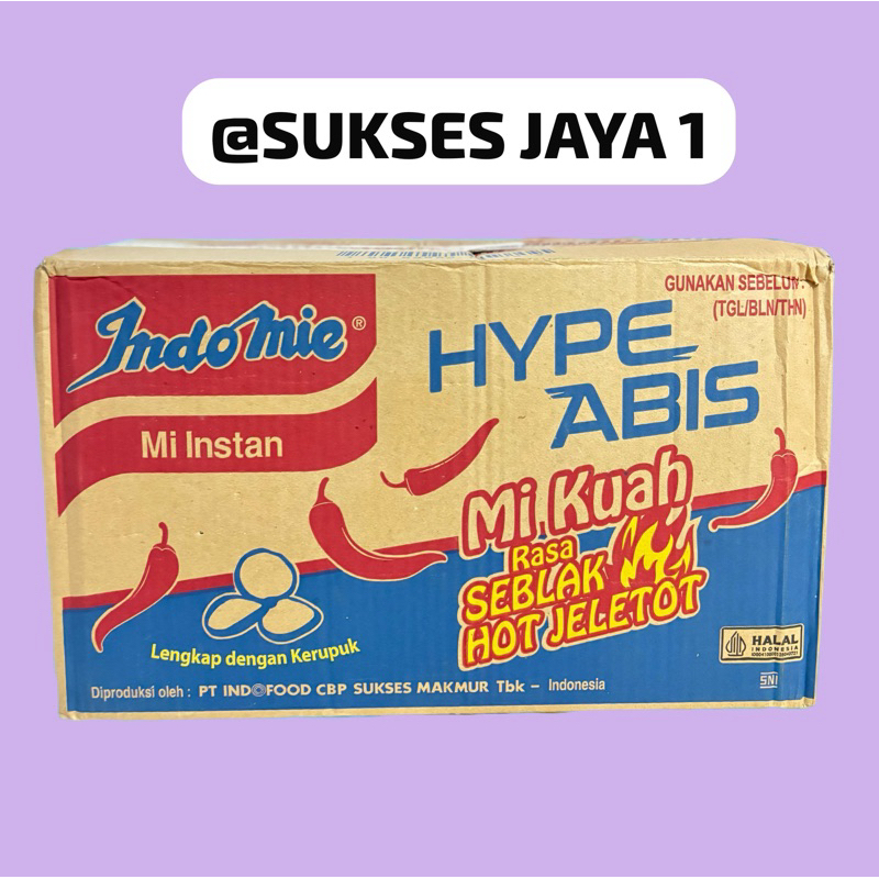 

[1 DUS ISI 40 BUNGKUS] INDOMIE SEBLAK