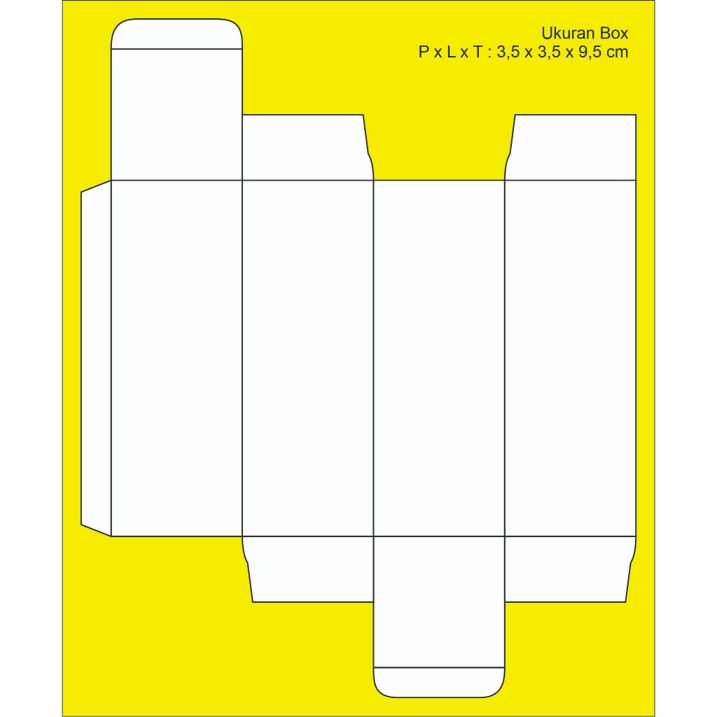 

Box custom full colour/brand sendiri/logo sendiri/design sendiri ukuran P x L x T : 3,5 x 3,5 x 9,5 cm