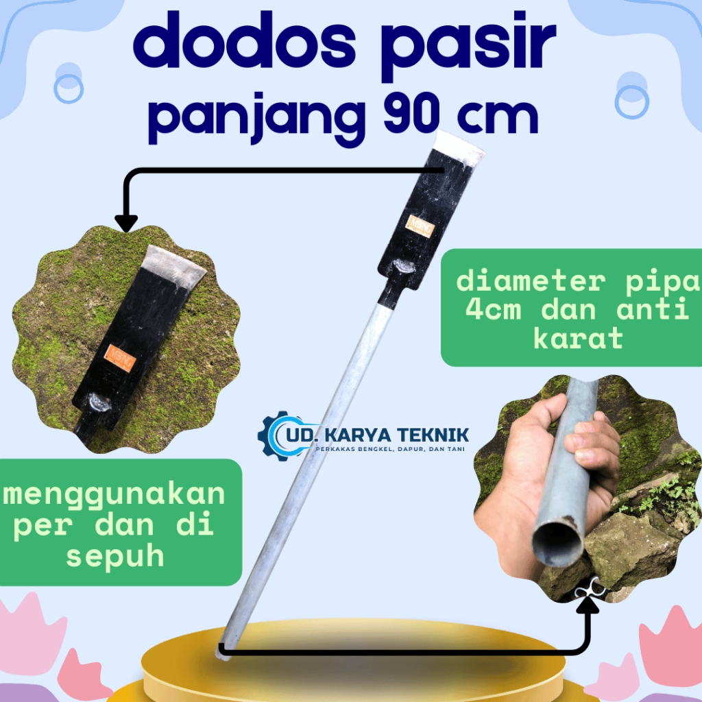 dodos 90cm PER ASLI / dodos tanah / linggis tanah / Dodos Pasir