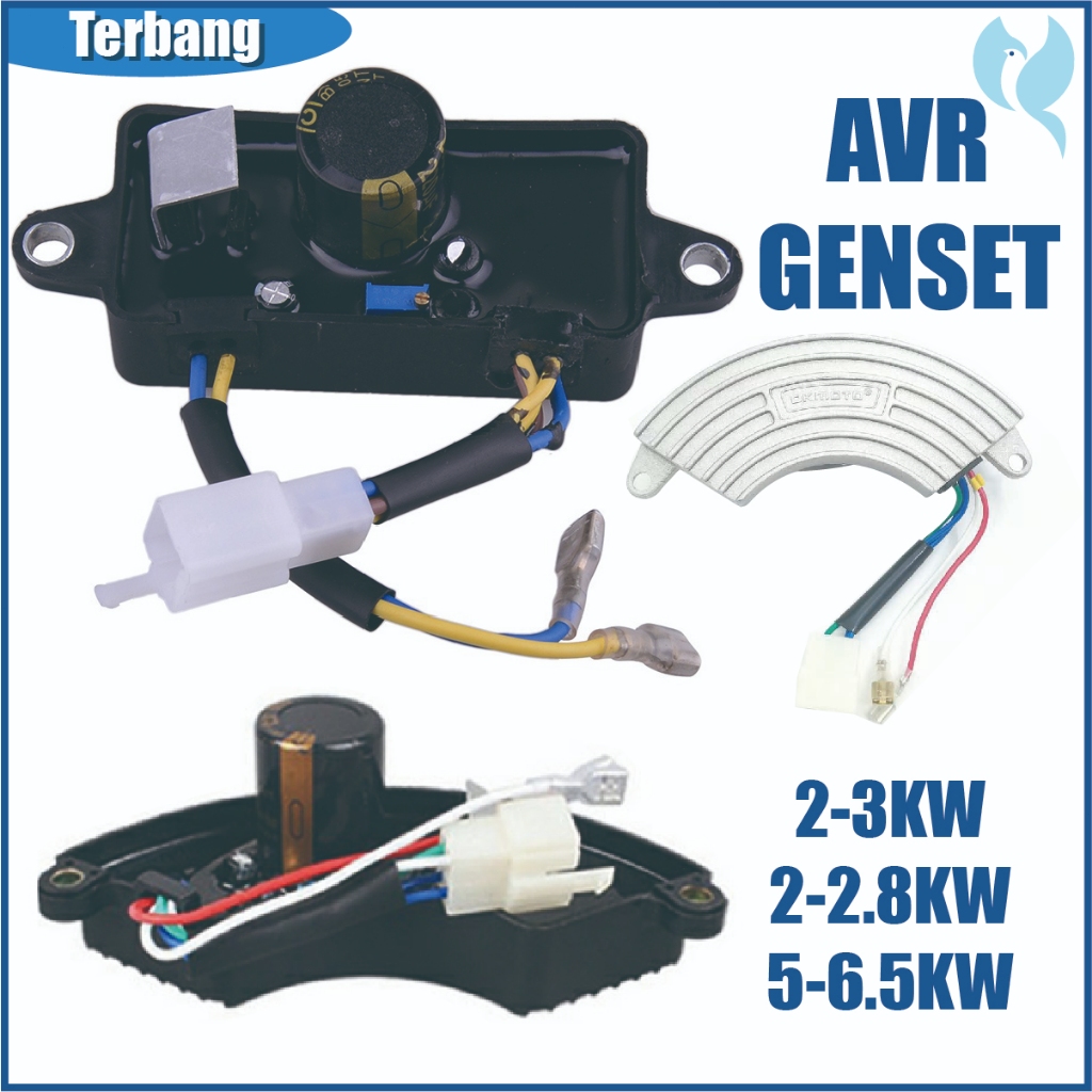 Portable Genset 2000 - 3000 Watt / Portable Genset Round 5000 - 6500 Watt 1 Phase 6 Kabel