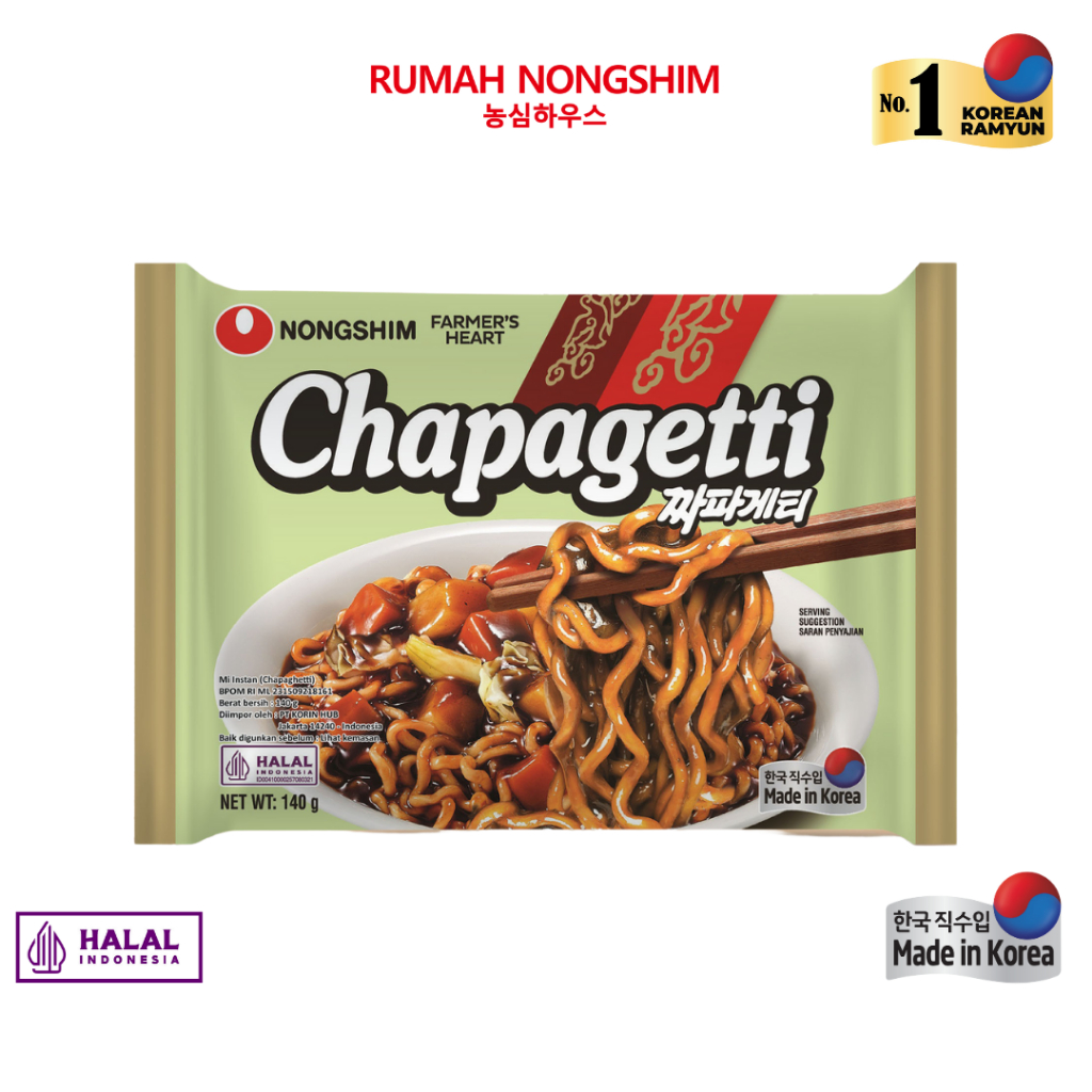 

Bundling MIX - Chapagetti ORIGINAL 140 gram & Banana Kick 45 gram [Bundling Noodle & Snack]