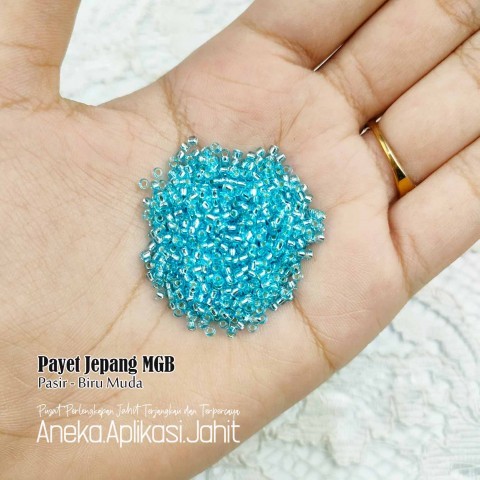 50 GRAM PAYET JEPANG MGB BAMBU PASIR 47 BIRU MUDA
