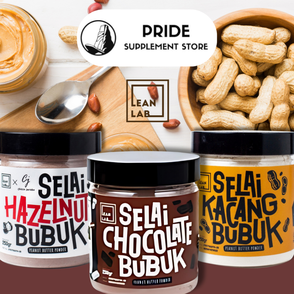 

LEAN LAB Selai Bubuk Kacang Rendah Kalori