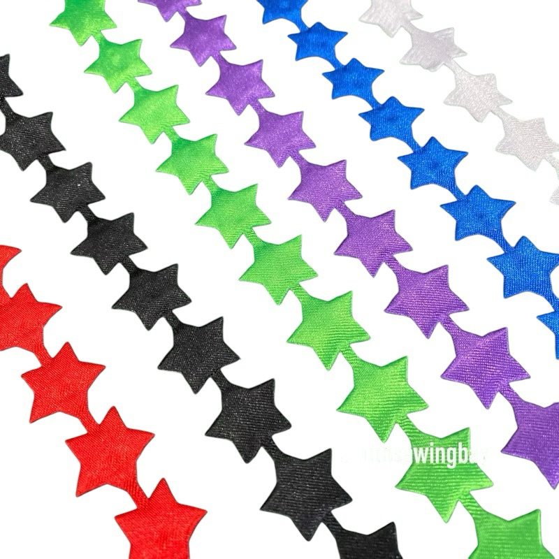 

Pita Satin Bintang/ Star Shaped Ribbons per roll