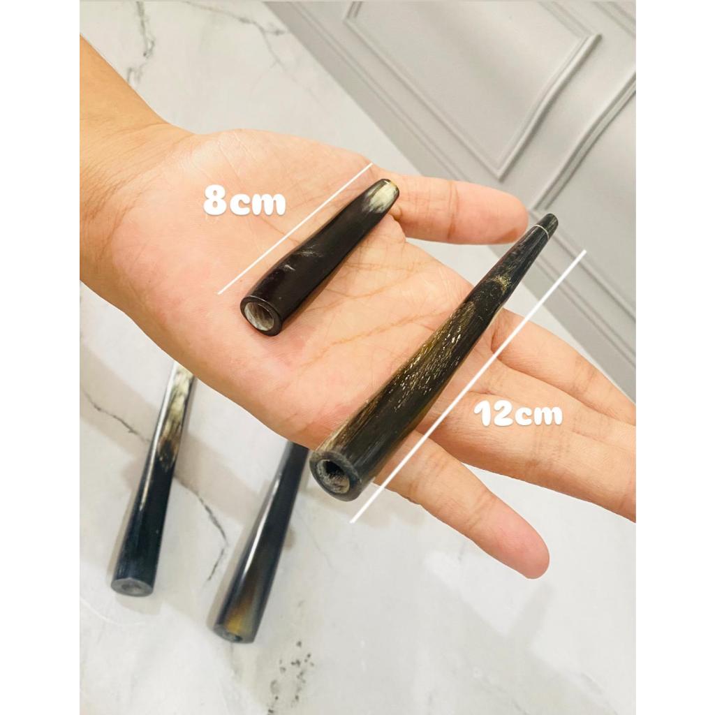 Pipa Rokok Tanduk 12cm / Pipa Rokok Tanduk Kerbau