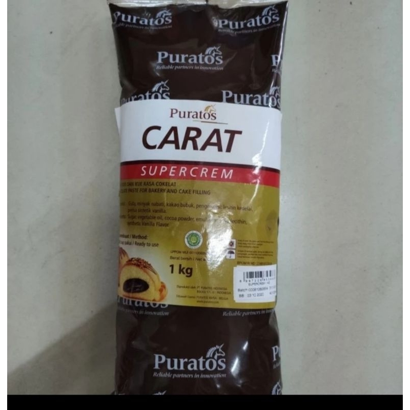 

Carat Super cream Coklat Filling Untuk Roti/Pao-1Kg