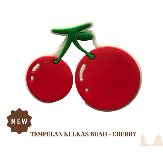 Tempelan Kulkas Karet Buah