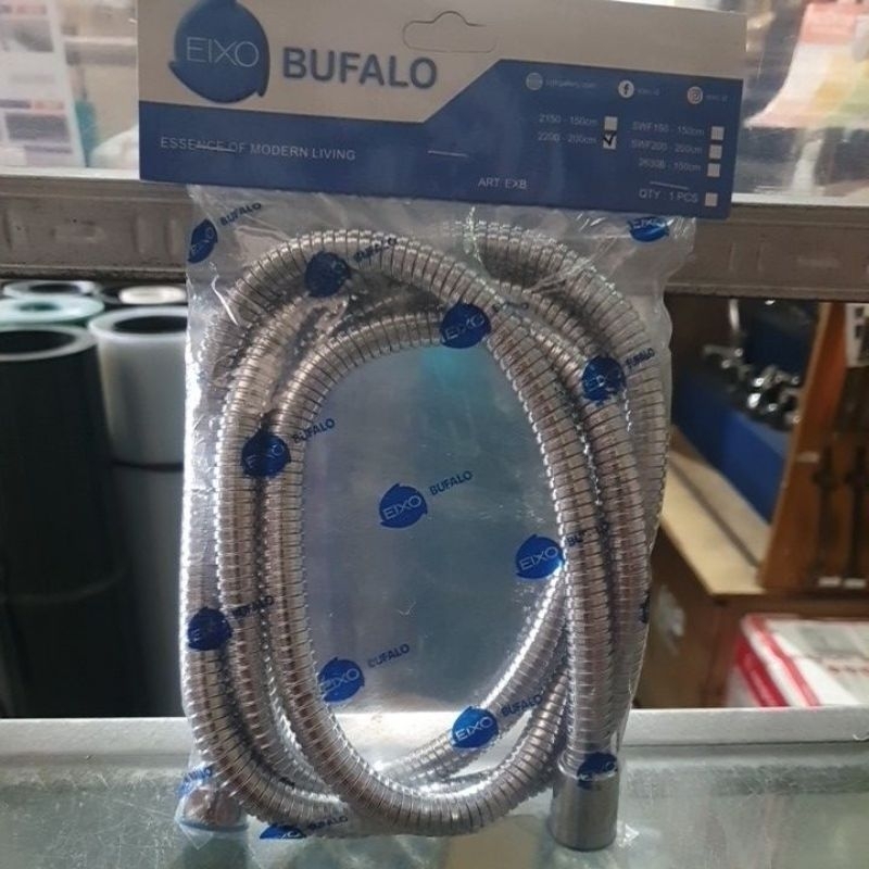 selang flexible fleksibel shower 2 meter EIXO BUFALO