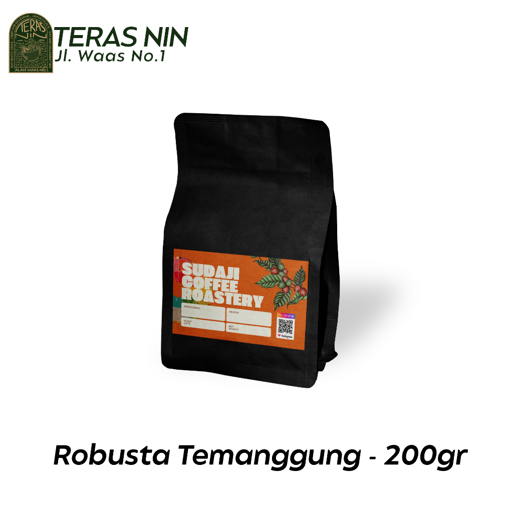 

KOPI ROBUSTA PREMIUM - TEMANGGUNG - 200GR