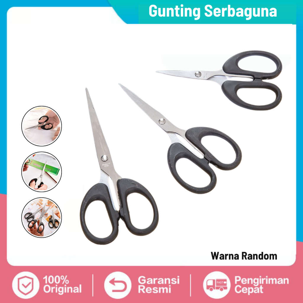 

Gunting Besar Bisa Untuk Kantor atau Kain / Gunting Kain Besar Serbaguna / Gunting Kain Dan Kertas by Kyowa