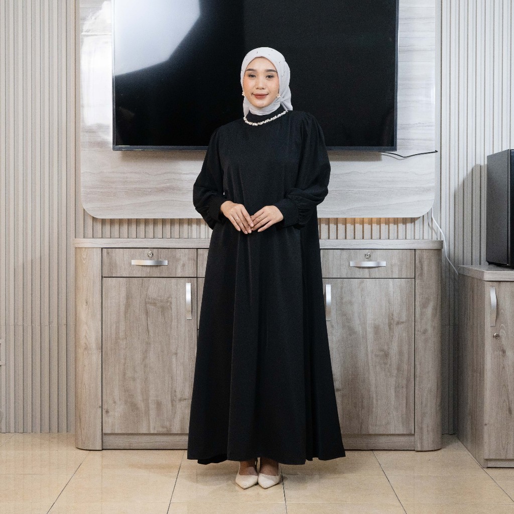 MAYANG COLLECTION - DRESS G02828 | GAMIS ATASAN WANITA BROKAT SARIMBIT LEBARAN