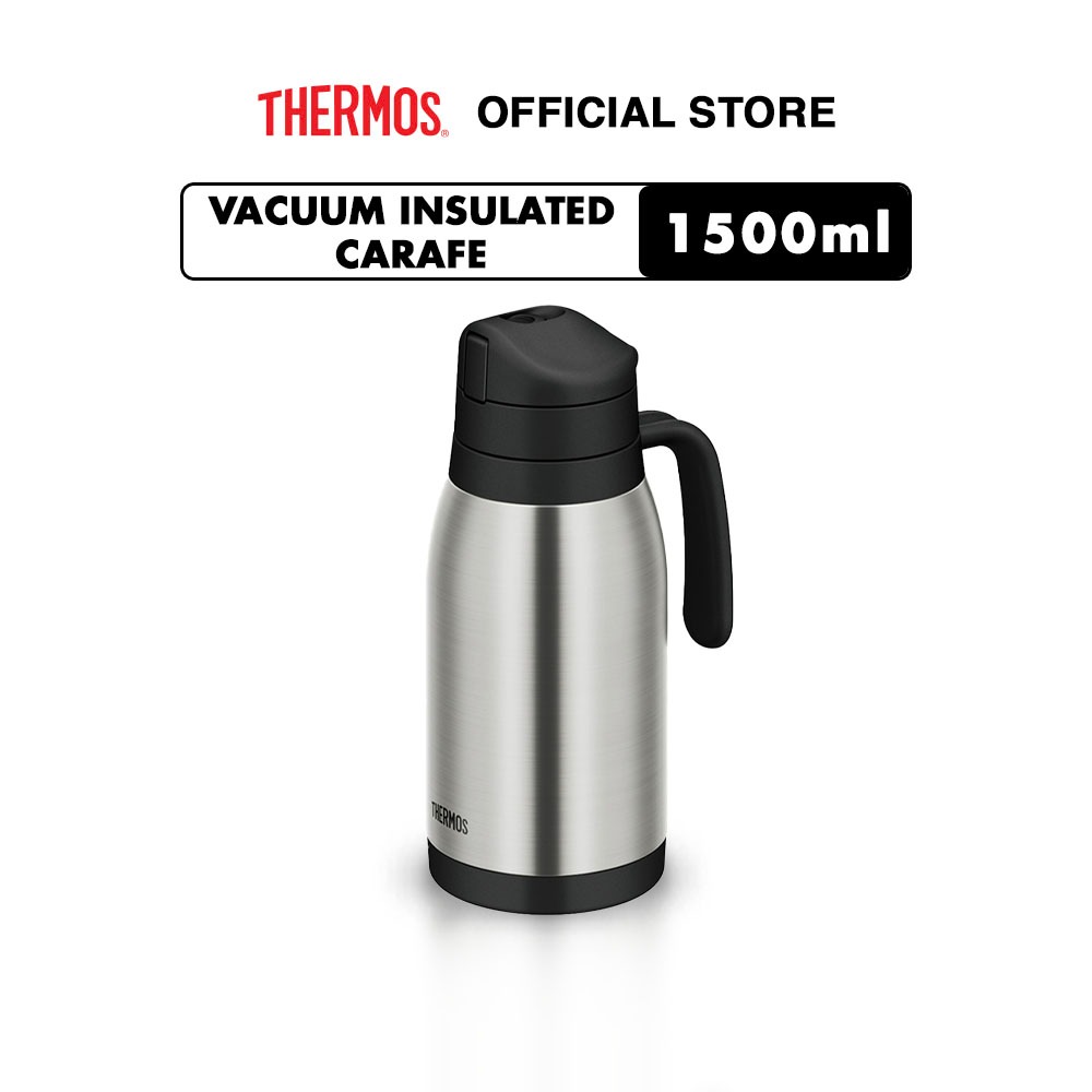 Thermos Vacuum Insulated Carafe Clear Stainless - 1500 ml THY-1500 CS)