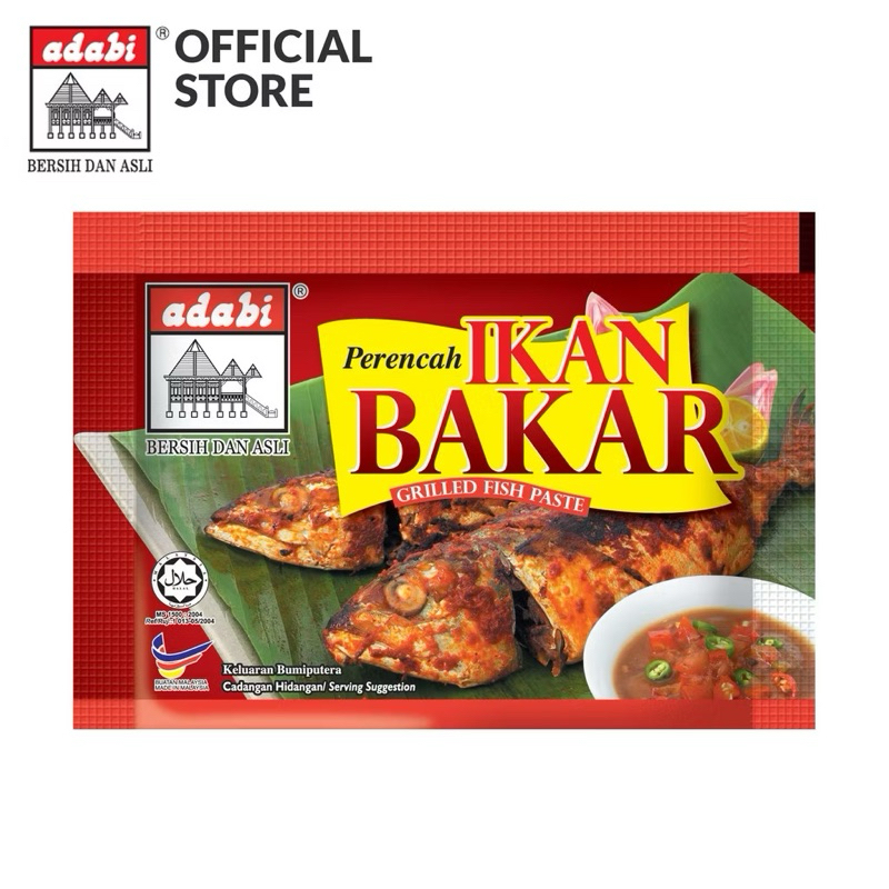 

Adabi Perencah Bumbu Ikan Bakar 70gr MALAYSIA IMPORTED