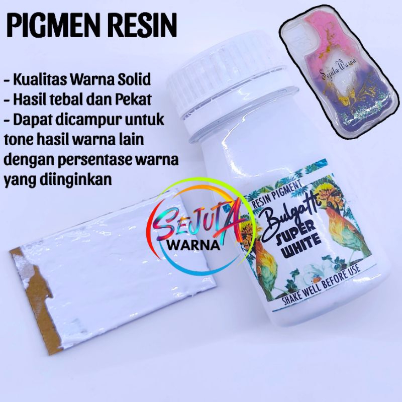 

BIANG WARNA PIGMEN RESIN WHITE PUTIH 45GR