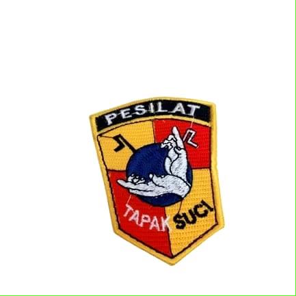Bet Pesilat Tapak Suci Bordir Badge Silat Tapak Suci / Badge Pesilat Tapak Suci