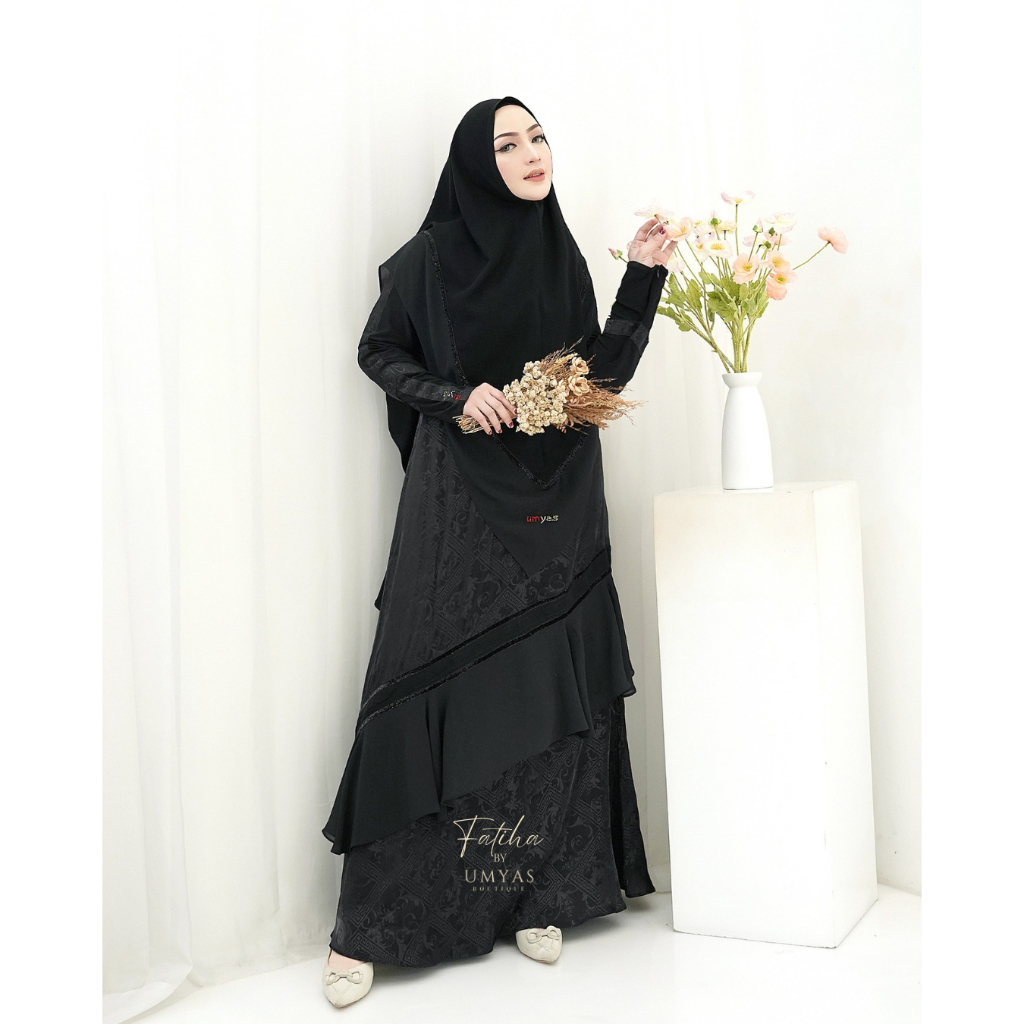 Umyas Boutique | Fatiha gamis kondangan mewah dan elegan | abaya elegant kekinian simple mewah