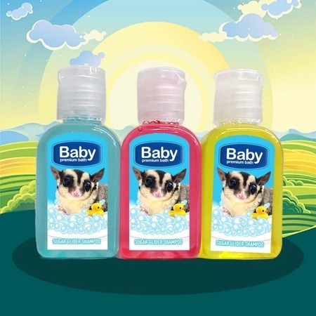 BABY CAREX - Shampoo Sugar Glider Joey Shampoo Grooming Sugar Glider Mencegah Bulu Rontok Hairloss