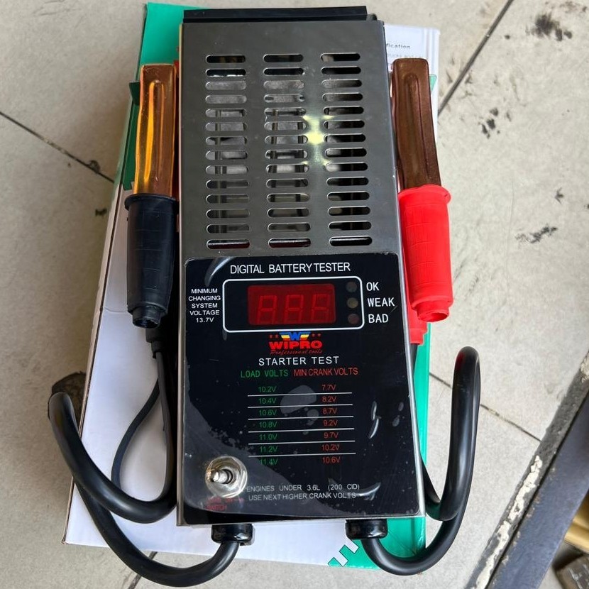 Tester Baterai Battery Tester Digital TESTER ACCU