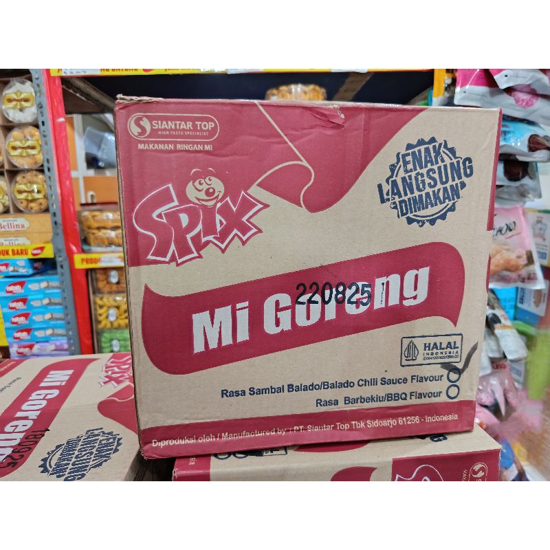 

SPIX MIE GORENG 500an ISI 80pcs