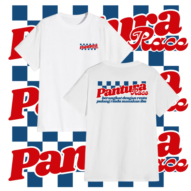 GO - KAOS PANTURA RACE | KAOS PRIA LENGAN PENDEK | KAOS KATA-KATA | KAOS SANTAI | KAOS MURAH
