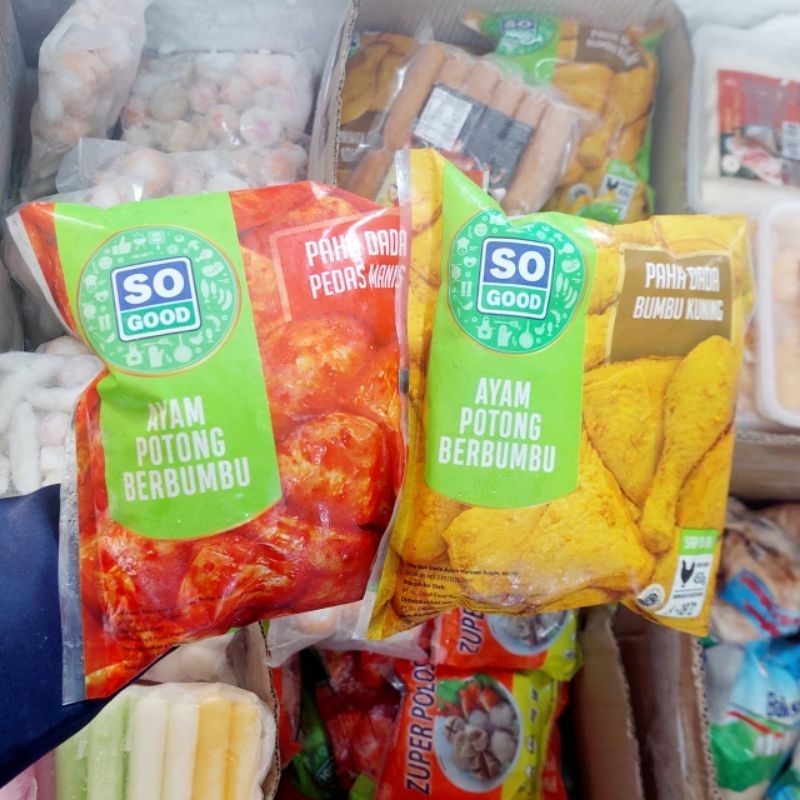 

SO GOOD AYAM POTONG PAHA DADA 450GR | FROZEN FOOD AYAM POTONG