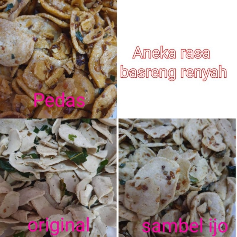 

aneka rasa kripik basreng kriuk 1kg