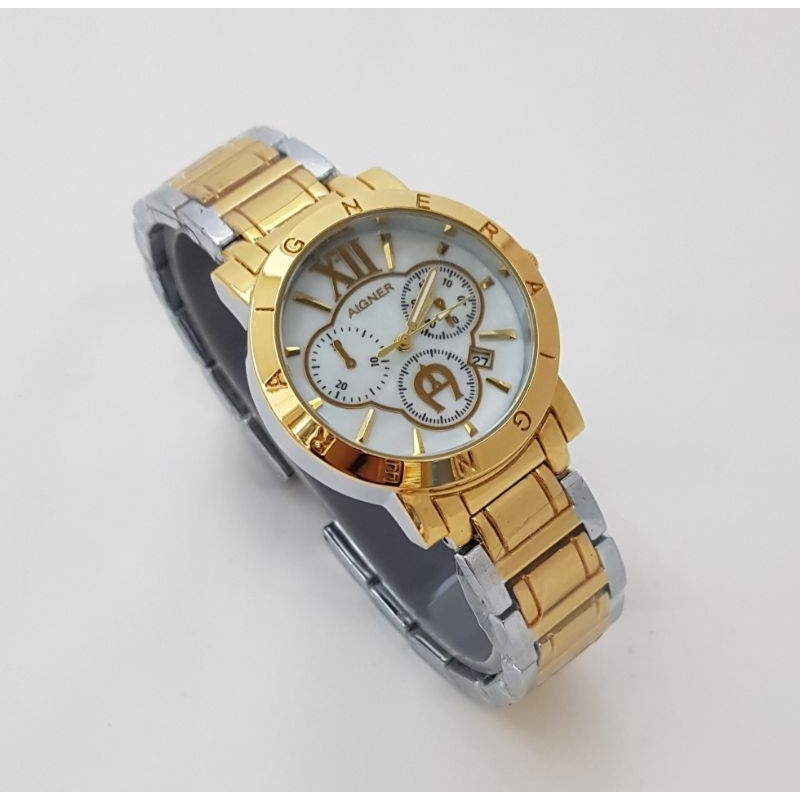 Jam Tangan Wanita Fashion Watch Aigner Tanggal High Quality