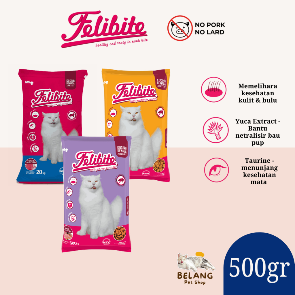 Felibite Kucing Dewasa 500gr