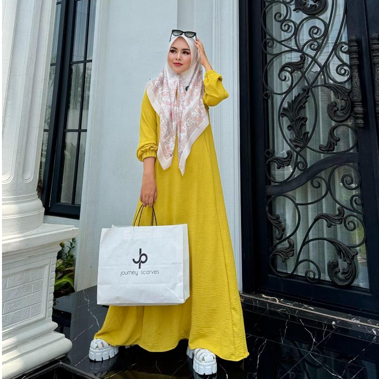 MOCCA DRESS Gamis Terbaru Journey Scarves