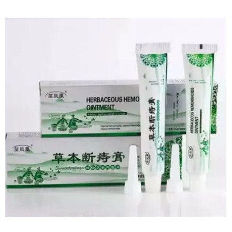 Obat Herbal Wasir - Salep Ambeien Herbaceous Hemorrhoids Ointment