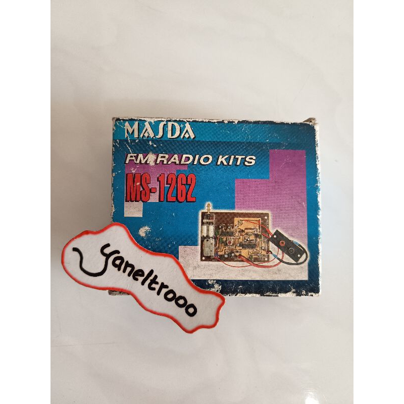 KIT TUNER FM MASDA SETEREO MS-1262 NOS (baru stok lama) MINUS DIKIT DI FOTO